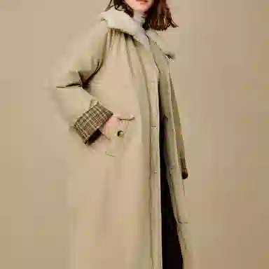 茵曼 舒适简约百搭羽绒服 女款