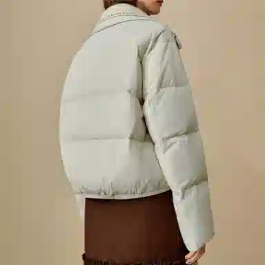 茵曼 百搭简约舒适羽绒服 女款