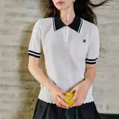 茵曼 简约舒适百搭针织衫 女款