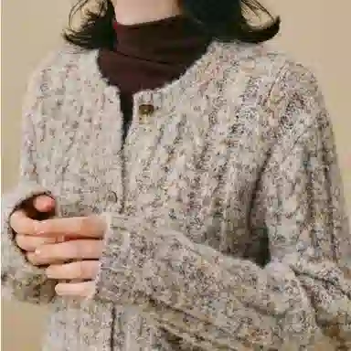 茵曼 百搭简约舒适针织衫 女款