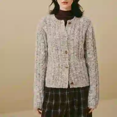 茵曼 百搭简约舒适针织衫 女款