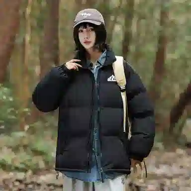 木林森 户外防风防泼水立领长袖舒适面包棉服 男女同款