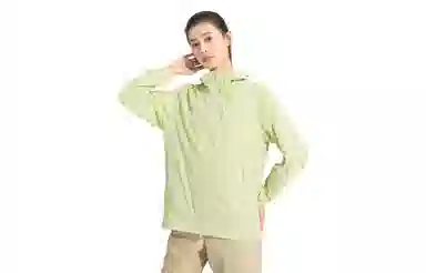 木林森 户外简约轻薄防紫外线冰丝纯色休闲清凉感连帽防晒服 男女同款