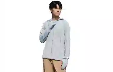 木林森 连帽百搭纯色舒适长袖防晒服 男女同款