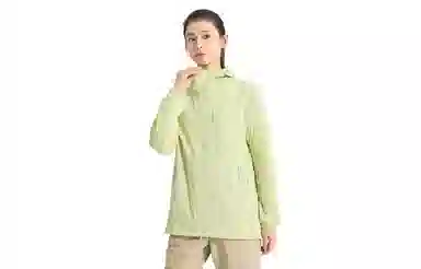 木林森 户外简约轻薄防紫外线冰丝纯色休闲清凉感连帽防晒服 男女同款