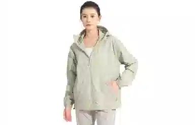 木林森 防紫外线简约透气速干凉感合身休闲连帽防晒服 男女同款