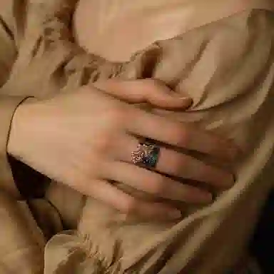 Eryu Garnet S925 Silver Ring