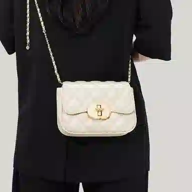 Cinvai&Krose Classic Quilted Bag Black/Ivory