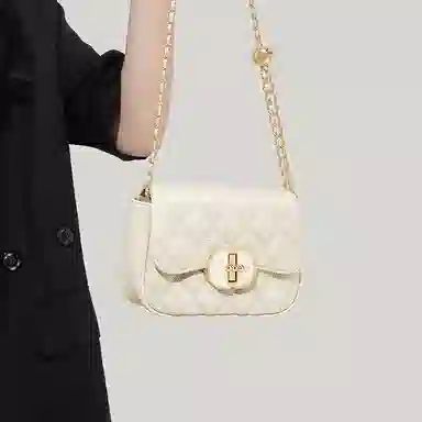 Cinvai&Krose Classic Quilted Bag Black/Ivory