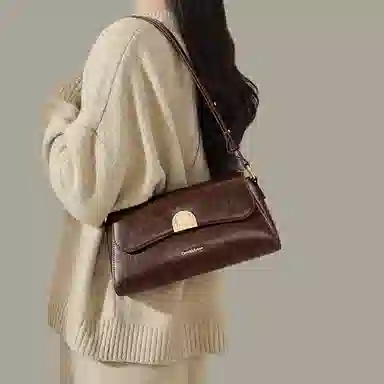 CinvaiKrose Baguette Bag Coffee/Black