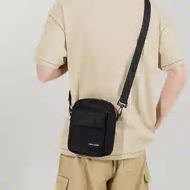 Cinvai&Krose Black Crossbody Bag