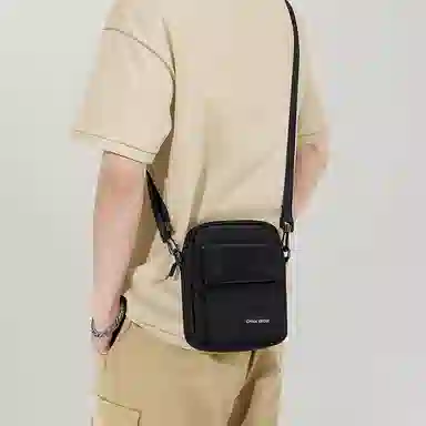 Cinvai&Krose Black Crossbody Bag