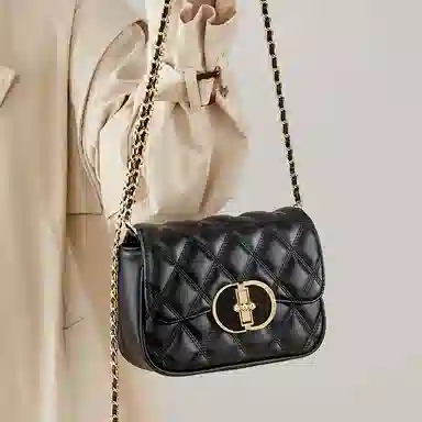 Cinvai&Krose Classic Quilted Bag Black/Ivory