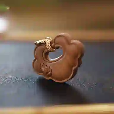游思集 余调 木作 吊坠 男女同款情侣款 檀木