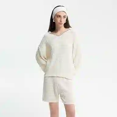 Organic Emotion Sweater Milkshake White