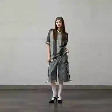 Organic Emotion Vintage Washed Denim Pants