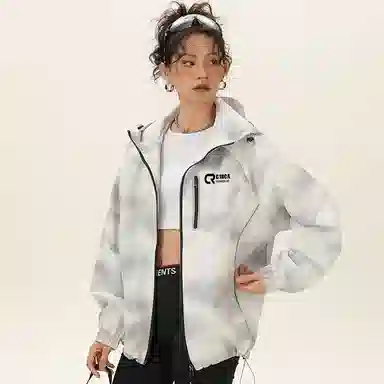 C1RCA Mountain Outdoor Tie-Dye Windbreaker Jacket