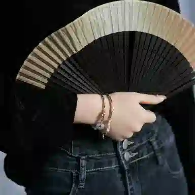 北隐 国风新中式杏运平安扣 三生有杏 吉祥圆满 东方复古典雅小众闺蜜女神 琉璃 玉石手链 男女同款情侣款 恋爱告白 礼盒款