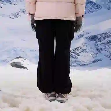 熊猫 山系户外时尚直筒多口袋休闲裤 女款