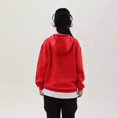 熊猫 户外休闲宽松舒适百搭运动连帽卫衣 男女同款