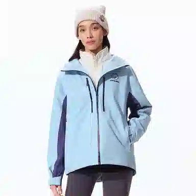 熊猫  自在玩系列 户外徒步硬核防护防水透湿防风耐磨蓄温保暖抓绒内胆透气  徒步户外远足 防水防风透气耐磨保暖冲锋衣 男女同款