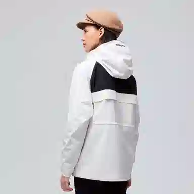 熊猫  硬糖系列 徒步登山时尚三合一连帽宽松拉链  防风耐磨冲锋衣 女款