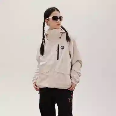 熊猫  户外纯色骑行登山三合一  防水防风耐磨保暖冲锋衣 男女同款