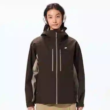 熊猫  自在玩系列 户外徒步硬核防护防水透湿防风耐磨蓄温保暖抓绒内胆透气  徒步户外远足 防水防风透气耐磨保暖冲锋衣 男女同款