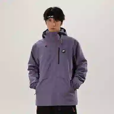 熊猫  户外纯色骑行登山三合一  防水防风耐磨保暖冲锋衣 男女同款