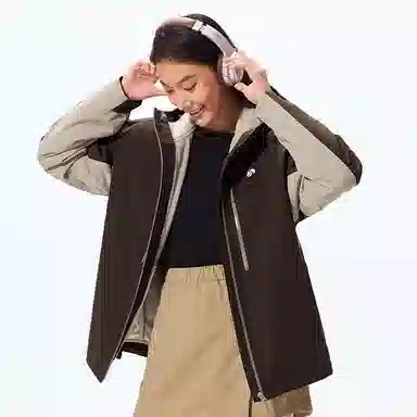 熊猫  自在玩系列 户外徒步硬核防护防水透湿防风耐磨蓄温保暖抓绒内胆透气  徒步户外远足 防水防风透气耐磨保暖冲锋衣 男女同款