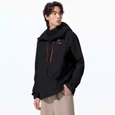 熊猫  自在玩系列 户外徒步硬核防护防水透湿防风耐磨蓄温保暖抓绒内胆透气  徒步户外远足 防水防风透气耐磨保暖冲锋衣 男女同款