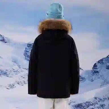 熊猫 山系户外舒适保暖工装羽绒服 男女同款