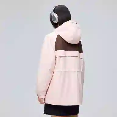 熊猫  硬糖系列 徒步登山时尚三合一连帽宽松拉链  防风耐磨冲锋衣 女款