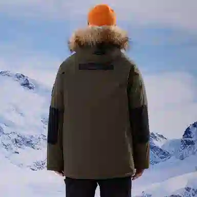 熊猫 山系户外舒适保暖工装羽绒服 男女同款