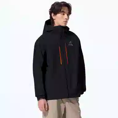 熊猫  自在玩系列 户外徒步硬核防护防水透湿防风耐磨蓄温保暖抓绒内胆透气  徒步户外远足 防水防风透气耐磨保暖冲锋衣 男女同款