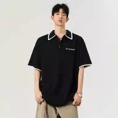 LA'T.WEEKEND cleanfitLogoPolo