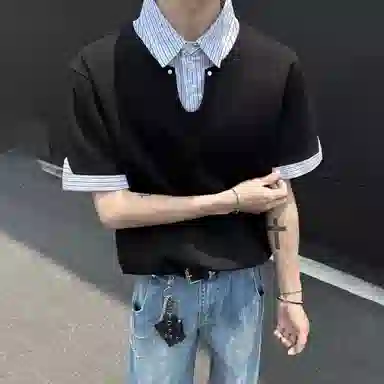 LA'T.WEEKEND vintagecleanfitPolo