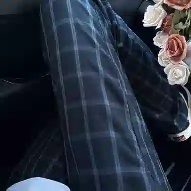 悍戈 美式复古格子男夏款多样版型设计感裤子休闲裤 男女同款