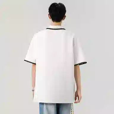 LA'T.WEEKEND cleanfitLogoPolo