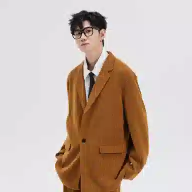 LA'T.WEEKEND Corduroy Blazer