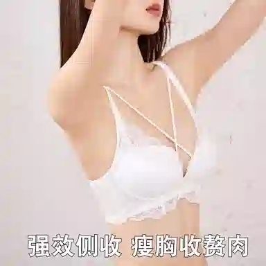 二三二三 透气吸汗聚拢防下垂胸罩亲肤柔软舒适侧收副乳内衣文胸 女款