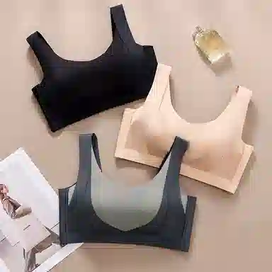 二三二三 跑步防震薄款聚拢背心搭扣式大胸显小胸收副乳文胸 女款