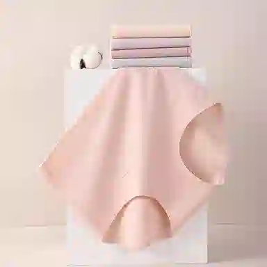 二三二三 高腰托腹大码透气怀孕期专用三角内裤 女款 组合装