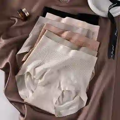 二三二三 高腰抗菌裆无痕收腹美臀三角内裤 女款 组合装