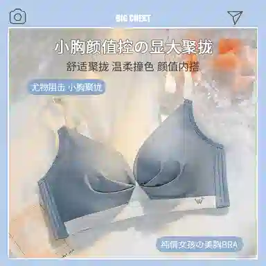 二三二三 美背速干吸汗清爽排湿可调节抗菌柔软亲肤舒适支撑百搭聚拢文胸 女款