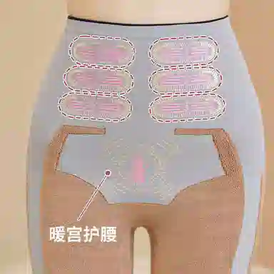 二三二三 纯色加绒加厚鲨鱼可外穿高腰打底收腹提臀保暖修身时尚休闲塑身鲨鱼裤 女款 黑色