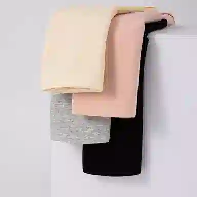 二三二三 纯色简约高腰收腹抑菌透气柔软舒适不勒不卡档不卷边束腰吸湿排汗三角裤不夹臀亲肤时尚潮流百搭剖腹产专用内裤 女款 组合装