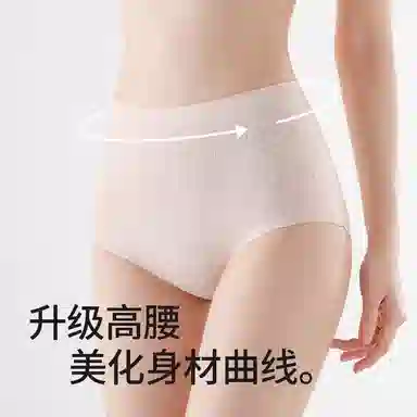 二三二三 无痕高腰收腹强力收小肚子抗菌包臀提臀薄款内裤 女款 组合装