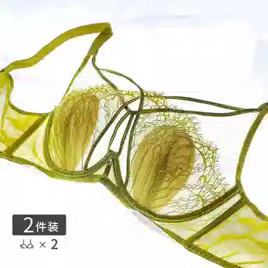二三二三 软钢圈植物花卉收副乳防下垂文胸 女款