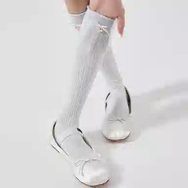 二三二三 简约舒适亲肤百搭抑菌防臭抗起球小腿袜吸汗透气防滑中筒袜 女款